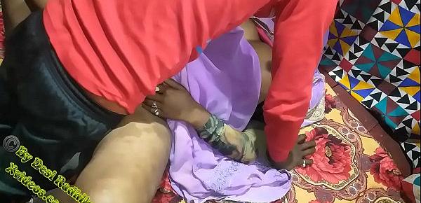  Desi Indian Bhabhi Fuck By Lover in Bedroom Indian Clear Hindi Audio